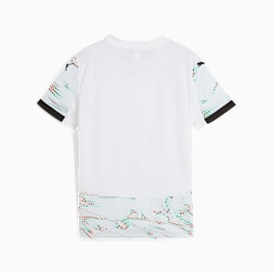 Portugal '25 Away Big Kids' Soccer Jersey, PUMA White-PUMA Black, extralarge