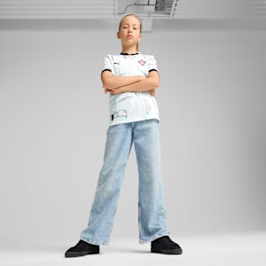 Portugal 2025 Away Youth Football Jersey, PUMA White-PUMA Black, extralarge-IND