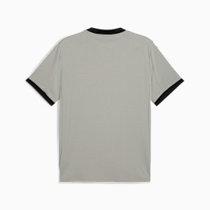 Portugal '25 Goalkeeper Men's Short Sleeve Jersey, Smokey Gray-PUMA Black, extralarge