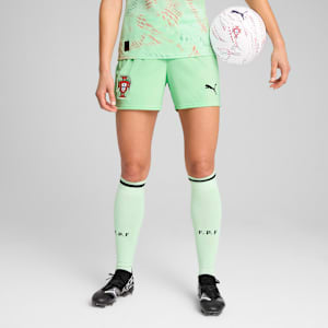 Portugal 2025 Shorts Women, Fresh Mint-PUMA Black, extralarge-GBR