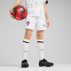 Portugal 2025 Shorts Youth, PUMA White-PUMA Black, extralarge-GBR