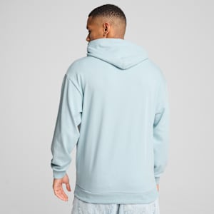 メンズ オリンピック マルセイユ FTBLNRGY+ フーディ, Frosted Dew-PUMA Navy, extralarge-JPN