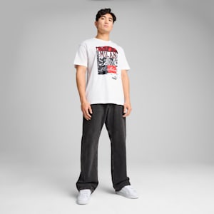 メンズ ACミラン FTBLNRGY+ 半袖 Tシャツ, PUMA White-PUMA Black, extralarge-JPN