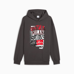 メンズ ACミラン FTBLNRGY+ フーディ, Shadow Gray-PUMA Black, extralarge-JPN