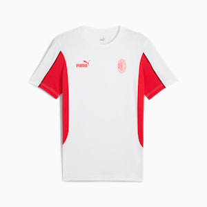 AC Milan ftblARCHIVE Men's Tee, PUMA White-For All Time Red, extralarge