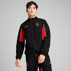 AC Milan ftblARCHIVE Men's Jacket, PUMA Black-For All Time Red, extralarge