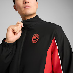 AC Milan ftblARCHIVE Men's Jacket, PUMA Black-For All Time Red, extralarge