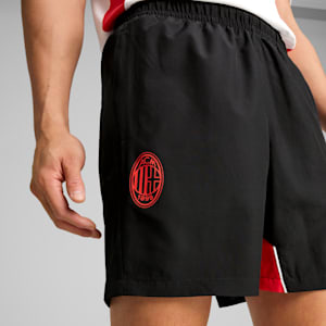 AC Milan ftblARCHIVE Men's Shorts, PUMA Black-For All Time Red, extralarge