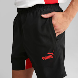 AC Milan ftblARCHIVE Men's Shorts, PUMA Black-For All Time Red, extralarge