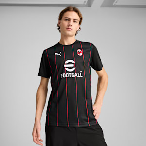 AC Milan Pre-Match Men's Jersey, PUMA Black-For All Time Red, extralarge