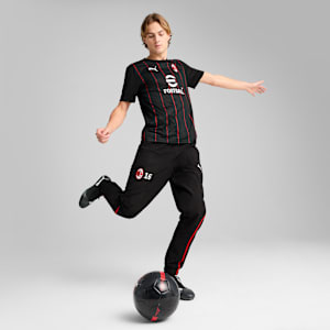 AC Milan Pre-Match Men's Jersey, PUMA Black-For All Time Red, extralarge