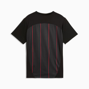 キッズ ACミラン プレマッチ 半袖 シャツ 116-164cm, PUMA Black-For All Time Red, extralarge-JPN
