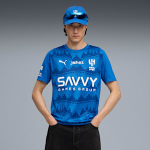 メンズ 2025-26 アルヒラル ホーム レプリカ 半袖 ユニフォーム, Blue Intense-Blazing Blue, extralarge-JPN