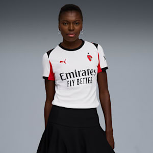 AC Milan 25/26 Replica Away Jersey Women, PUMA White-For All Time Red, extralarge