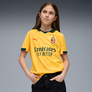 AC Milan 25/26 Replica Third Jersey Youth, Sunny Yellow-Dark Myrtle, extralarge