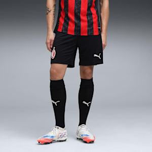 25/26 AC MILAN THIRD KIT Replica Men’s Football Shorts, PUMA Black-For All Time Red, extralarge-IND