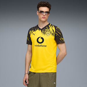 Borussia Dortmund Replica 25/26 Men's Home Jersey, Faster Yellow-PUMA Black, extralarge-IND