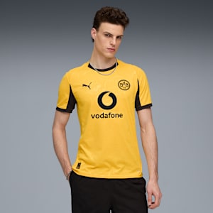 Borussia Dortmund 25/26 Cup Jersey Men, Yellow Sizzle-PUMA Black, extralarge