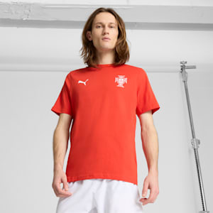 Portugal ftblESS Men's Tee, Sport Red, extralarge