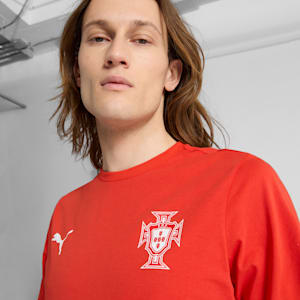 Portugal ftblESS Men's Tee, Sport Red, extralarge