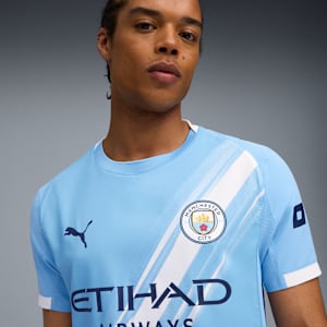 Manchester City 25/26 Authentic Home Jersey Men, Team Light Blue-PUMA White, extralarge