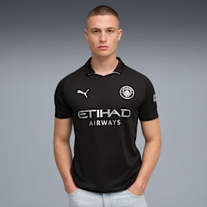 Manchester City 25/26 Replica Away Jersey Men, PUMA Black, extralarge