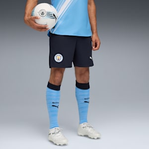 Manchester City 25/26 Shorts Men, Deep Navy-Team Light Blue, extralarge-GBR