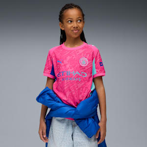 Manchester City 25/26 Goalkeeper Jersey Youth, Fluro Pink Pes-Aquatic, extralarge-GBR