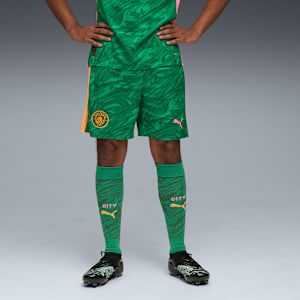 Manchester City 25/26 Goalkeeper Shorts Men, Archive Green-Heat Fire, extralarge-GBR