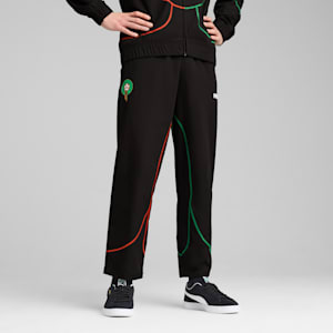 Morocco ftblStatement Track Pants Men, PUMA Black-PUMA Red-Archive Green, extralarge-GBR