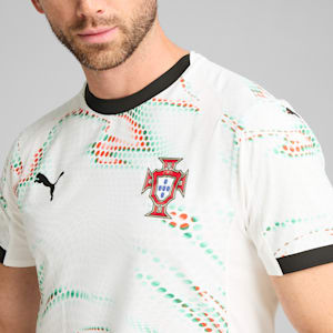 Portugal '25 Away Authentic Men's Soccer Jersey, PUMA White-PUMA Black, extralarge