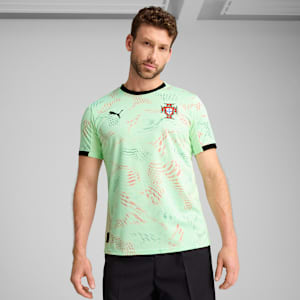 Portugal Women's Team 2025 Away Jersey Men, Fresh Mint-PUMA Black, extralarge-GBR