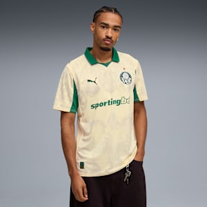 PUMA x KIDSUPER Men's Sweat-Wicking Replica Jersey, Creamy Vanilla-Vine, extralarge-IND