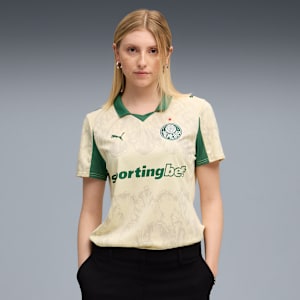 PUMA x KIDSUPER SE PALMEIRAS Jersey Women, Creamy Vanilla-Vine, extralarge