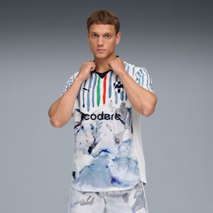 KidSuper MTY Jersey Auth Men, PUMA White-Deep Navy, extralarge