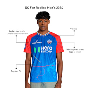 PUMA x DC 2024 Men's Replica Jersey, For All Time Red-Strong Blue, extralarge-IND