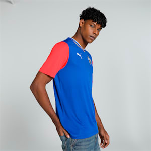 PUMA x DC 2024 Men's Fan Jersey, For All Time Red-Strong Blue, extralarge-IND