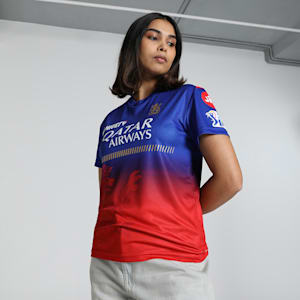 PUMA x RCB 2024 Women's Replica Jersey, Surf The Web-For All Time Red, extralarge-IND