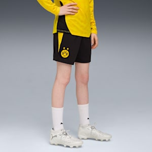 Borussia Dortmund Training Shorts Youth, PUMA Black-Faster Yellow, extralarge-GBR