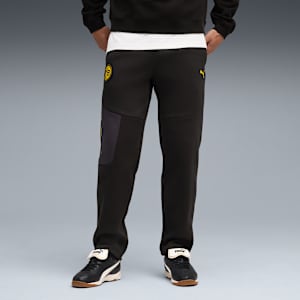 Borussia Dortmund PUMATECH Sweatpants Men, PUMA Black-Yellow Sizzle, large
