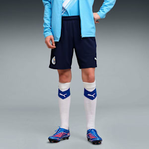 Manchester City Men's Slim Fit Football Shorts, Deep Navy, extralarge-IND
