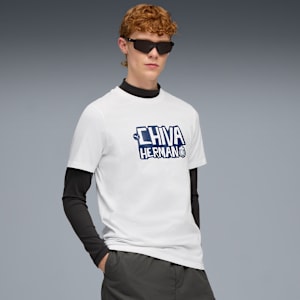 Playera para hombre CD Guadalajara FtblCulture, PUMA White-PUMA Navy, large