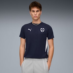 Playera para hombre CF Monterrey EVOSTRIPE, PUMA Navy-PUMA White, extralarge