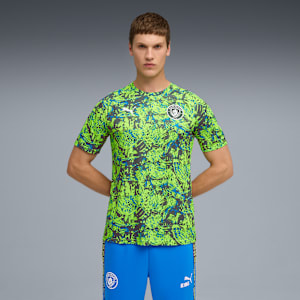 Manchester City Pre-match Jersey Men, Pro Green-Hyperlink Blue, extralarge