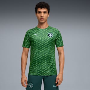 Jersey Manchester City Pre-match para hombre, Green Terrain-Sport Green, extralarge