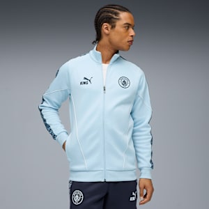 Manchester City KING Anthem Jacket Men, Silver Sky-Deep Navy, extralarge