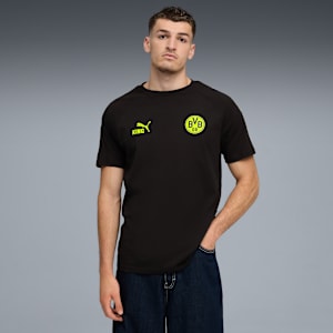 BVB KING Football Tee Men, PUMA Black-Yellow Alert, extralarge