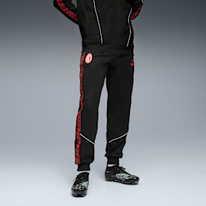 メンズ サッカー ACミラン キング アンセム パンツ, PUMA Black-For All Time Red, extralarge-JPN