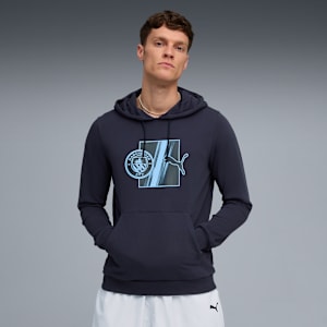 メンズ マンチェスター シティFC FTBLCULTURE フーディ, Deep Navy, extralarge-JPN