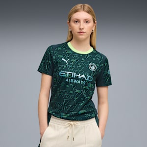 Manchester City 25/26 Fourth Jersey Women, Green Terrain, large-GBR